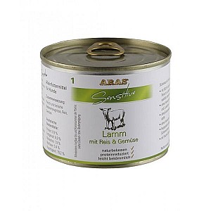ARAS Sensitive (195 g) 1 Dose pro Tag für Hunde bis 5 kg.